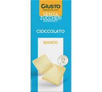 Giusto Senza Zucchero - Tavoletta Cioccolato Bianco, 85g