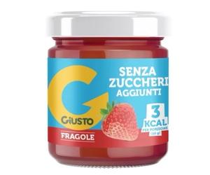 Giusto - Solo Frutta Confettura Fragole Confezione 200 Gr