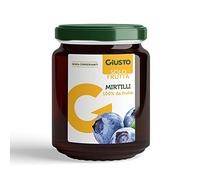 Giusto Solo Frutta - Marmellata di Mirtilli Senza Zucchero, 284g