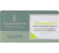 giusto vitamina d kronos origine vegetale 30 compresse