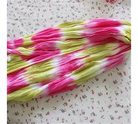 GIVBRO Fiore Nylon Calza Materiale Accessorio Fai da Te Fiore Tessuto Tricolore Multicolore per Fiori Bambola Vestiti Bouquet Fare 2 Pz