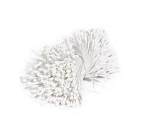 GIVBRO Stami di fiori a pistillo fai da te decorazione floreale centrale per la realizzazione di fiori finti calze in nylon accessori per fiori, 400 pezzi (#D)