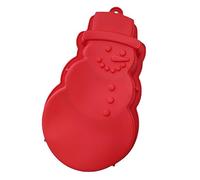 GIVBRO Stampi in Silicone a Forma di Pupazzo di Neve, stampi da Forno per Torta al Cioccolato, Gelatina, budino, Mousse (Colore Casuale)
