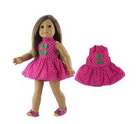 GIVBRO Vestiti Bambola Bowknot Vestito Vestito per Bambola Americana 45,7 cm Accessorio Regalo Bambini 1 Pc Set