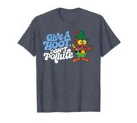 Give A Hoot Don't Pollute! Woodsy Owl Classic Conservation Maglietta