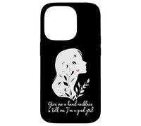 Give Me a Hand Necklace and Tell Me Im a Good Girl Smut Book Custodia per iPhone 14 Pro