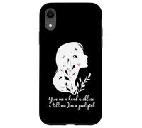 Give Me a Hand Necklace and Tell Me Im a Good Girl Smut Book Custodia per iPhone XR