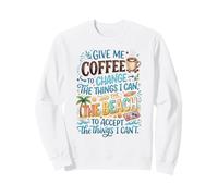 Give Me Coffee And The Beach Serenity Citazione Felpa