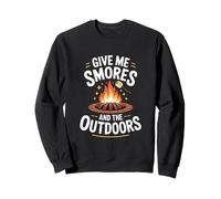 Give me s'mores and The Outdoors, Fife Lake, fun Felpa