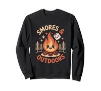 Give me s'mores and The Outdoors, Fife Lake, funny Felpa