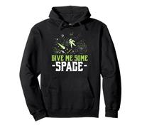 Give Me Some Space Astronomer Galaxy Outerspace Astronauta Felpa con Cappuccio