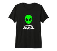 Give Me Space Alien Verde Maglietta Premium