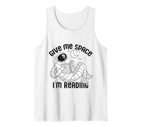 Give Me Space STO LEGGENDO Kids Astronaut Book Reader Meme Canotta
