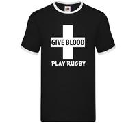 Give Sangue Play Rugby - Uomo Suoneria - Divertente League Union World Coppa