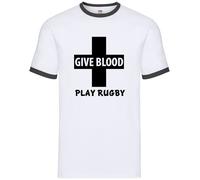 Give Sangue Play Rugby - Uomo Suoneria - Divertente League Union World Coppa