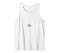Give Yourself Grace Design Minimalista - Citazione Mindfulness Canotta