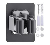 Giveduno Porta scopa e in acciaio inox | Supporto a parete fisso con vite multicolore da 3/5 pezzi: organizer for scopa, scopa e scopa(Gray,3PCS)