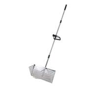 Giveduno Rastrello antipulci in Acciaio al Carbonio | Rastrello antipulci portatile multicolore for attività di campeggio in spiaggia(Silver)