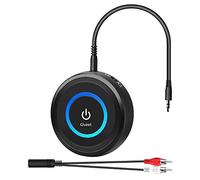 Giveet Bluetooth V5.0 Trasmettitore e ricevitore con aptX bassa latenza, senza fili Bluetooth Audio Streaming adattatore per la TV, PS4, XBOX, cuffie, casa Car Sound altoparlante stereo