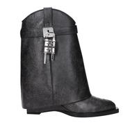 Givenchy Black Leather Ankle Boots - EU37/US7