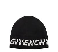 Givenchy Black Wool Beanie - UNI