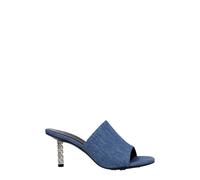 Givenchy Blue Fabric Platform Sandals - EU37/US7