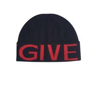 Givenchy Cappello Beanie Big Logo Lana Nero