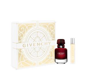 GIVENCHY L'Interdit Rouge 2 pz Eau de Parfum Spray 50 ml + Travel Size 12,5 ml Cofanetto