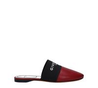 Givenchy Red Leather Slippers - EU35/US5