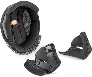 Givi 12.3 Stratos, rivestimento interno/guanciali XL (61) male Grigio