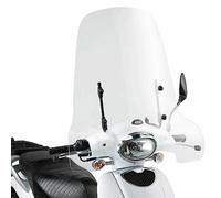 givi 153a+a6704a cupolino trasparente compatibile con aprilia scarabeo 50-100 2009 2010 2011 2012 2013 mototopgun