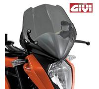 GIVI 247A Cupolino Fumé +Attacchi per Ktm Duke 390 2011 2012 2013 2014 2015 2016