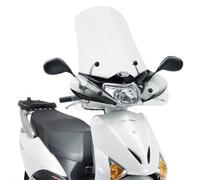 GIVI 314A SOLO PARABREZZA TRASPARENTE 52x66,5 MAXI SCOOTER HONDA LEAD 110 08-14
