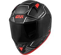 GIVI 50.6 Sport Deep Limited Edition Casco (Black Matt/Red,XL (61))