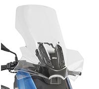 givi 5130dt+d5130kit paravento trasparente compatibile con bmw c 400 x 2019 2020 2021 2022 mototopgun