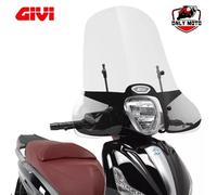 GIVI 5606A SOLO PARABREZZA TRASPAR. PIAGGIO BEVERLY 125IE 300IE 350 2010-2020