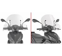 GIVI 6135A PARABREZZA TRASPARENTE 45x61 CON ATTACCO A6135A KYMCO MICARE 125 2026
