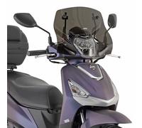 GIVI 7057S + A7074A CUPOLINO FUME' COMPLETO DI STAFFE PER SYM BWT 125 E5+ 2026