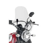 givi 7407 a7407a cupolino trasparente compatibile con ducati scrambler icon 800 2015 2016 2017 2018 2019 2020 2021 2022 mototopgun