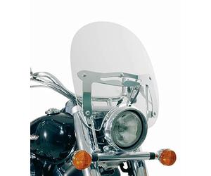 givi a23 cupolino basso trasparente compatibile con kawasaki vn 900 custom/classic 2006 2007 2008 2009 2010 2011 2012 2013 2014 2015 2016 2017 2018 2019 2020 2021 mototopgun