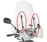GIVI A3109A KIT ATTACCHI PARABREZZA 107A SUZUKI ADDRESS 110 15 16 17 18 19 20 21