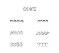 GIVI A315A ATTACCHI PARABREZZA 311A 313A HONDA SH 125i-150i 2009 2010 2011 2012