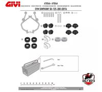GIVI A7054A ATTACCHI COMPLETI PARABREZZA SYM SYMPHONY ST 50-125-200 2015 2020