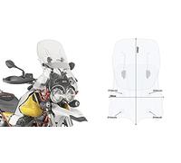givi af8203 cupolino airflow compatibile con moto guzzi v85 tt 2019 2020 2021 2022 mototopgun