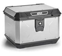 Givi Alpina 44L, topcase Monolock 44 l male Argento