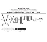 GIVI Attacchi Parabrezza per MOTO GUZZI V7 850 Stone /Special 2021 2022 2023