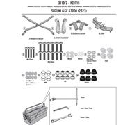 GIVI Attacco post bauletto Monolock o Monokey per Suzuki GSX S1000 2021 - 2023