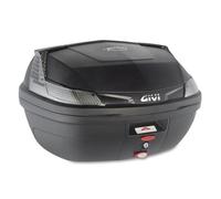 GIVI B47NTML Bauletto MONOLOCK nero, 47 Lt con catadiottri fumé, comprensivo di