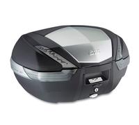 Givi Baule Mk 47l. NG Cat / Trasp Chiusura Alum. Nero Opaco/Grigio Alluminio
