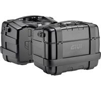 Givi Coppia valigie laterali Trekker TRK46BBPACK2 46 L Monokey Nero